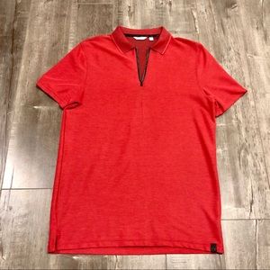Calvin Klein Shirts - Calvin Klein Dress Polo Zipper Shirt - Small Calvin Klein Shirts - Calvin Klein Dress Polo Zipper Shirt - Small